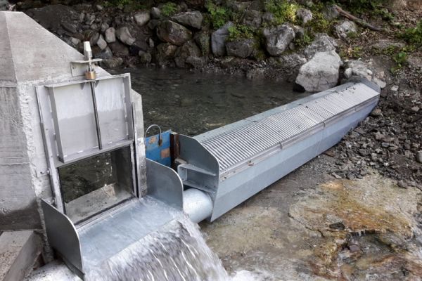 Wild Metal Stahlwasserbau Coandarechen Grizzly Grille coanda 