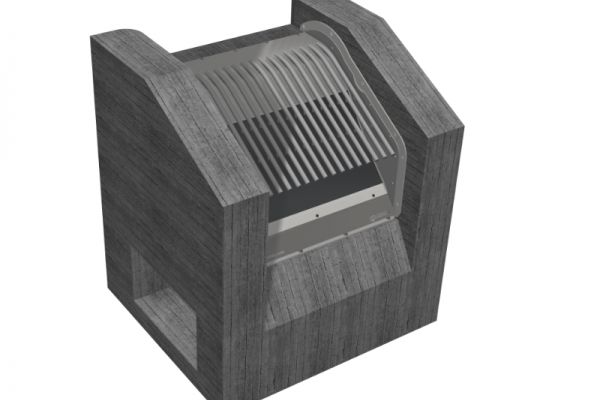 Wild Metal Stahlwasserbau Coanda rechen Grizzly Grille Coanda