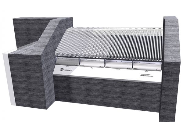 3D-Model der Wasserfassung Albristbach